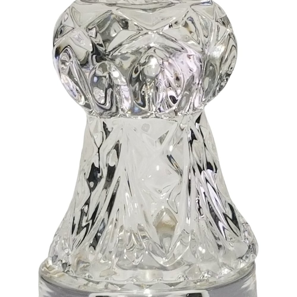 Heirloom 24% Lead Crystal Toothpick Holder / Mini Bud Vase by Princess House - Picture 4 of 6